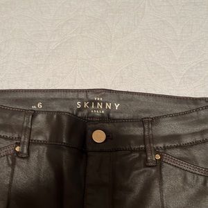 White House Black Market coated jean